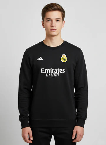 Real Madrid Black Sweatshirt for Boys & Girls