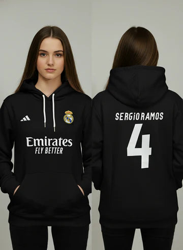 Real Madrid Customized Hoodie for Boys & Girls