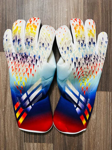 Adidas Goalkeeper Gloves Predator Edge Pro 3.0 Manuel Neuer - Blue
